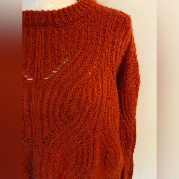 Madewell Chunky Cable Knit Sweater | Women's Sz XS - Picture 4 of 7